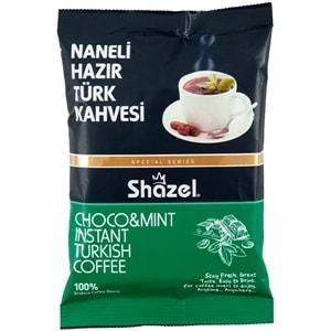 Shazel Hazır Türk Kahvesi 1200GR Naneli (12 Li Set) (12PK*100GR)