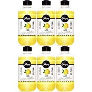 Sleepy Sıvı Sabun 1500ML Lemon/Limon (6 Lı Set)