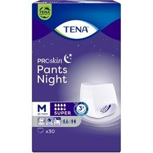 Tena Proskin Pants Night Emici Külot Hasta Bezi Gece Medium-Orta/Süper 60 Adet (2PK*30)