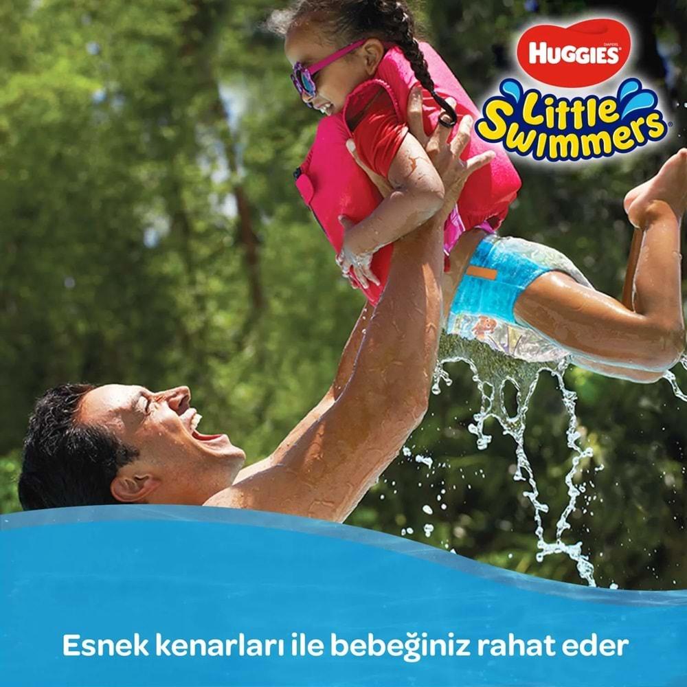 Huggıes Little Swımmers Mayo Bebek Bezi Beden:3-4 (7-15KG) Tekli (İç Adet 12)