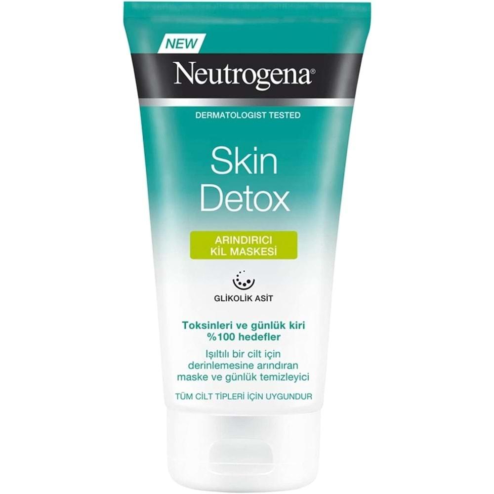 Neutrogena Skin Detox Arındırıcı Kil Maskesi 150ML