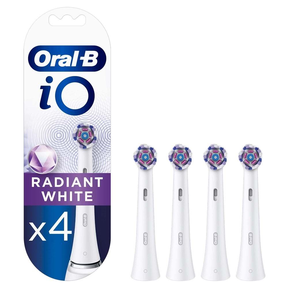 Oral-B Diş Fırçası Yedek Başlığı Radiant White Beyaz 4 Lü Pk