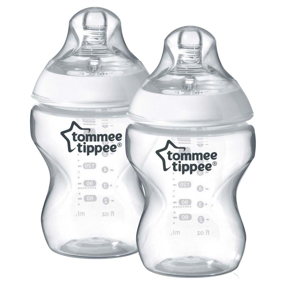 Tommee Tippee PP Closer to Nature Biberon (2 X 260ML) Beyaz