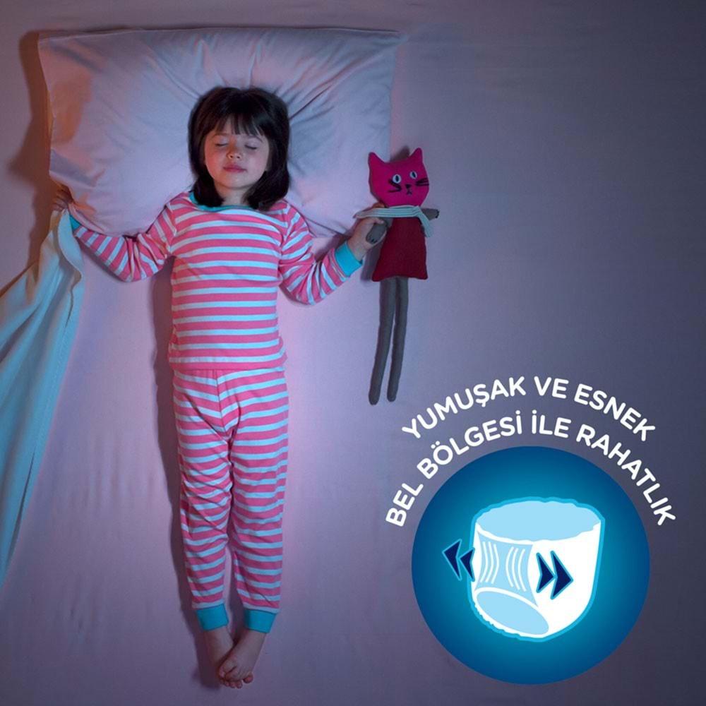 Drynites Emici Gece Külodu/Külot Bez Kız 4-7 Yaş (27-30KG) Large 10 Adet (Alt Islatmalara Karşı)