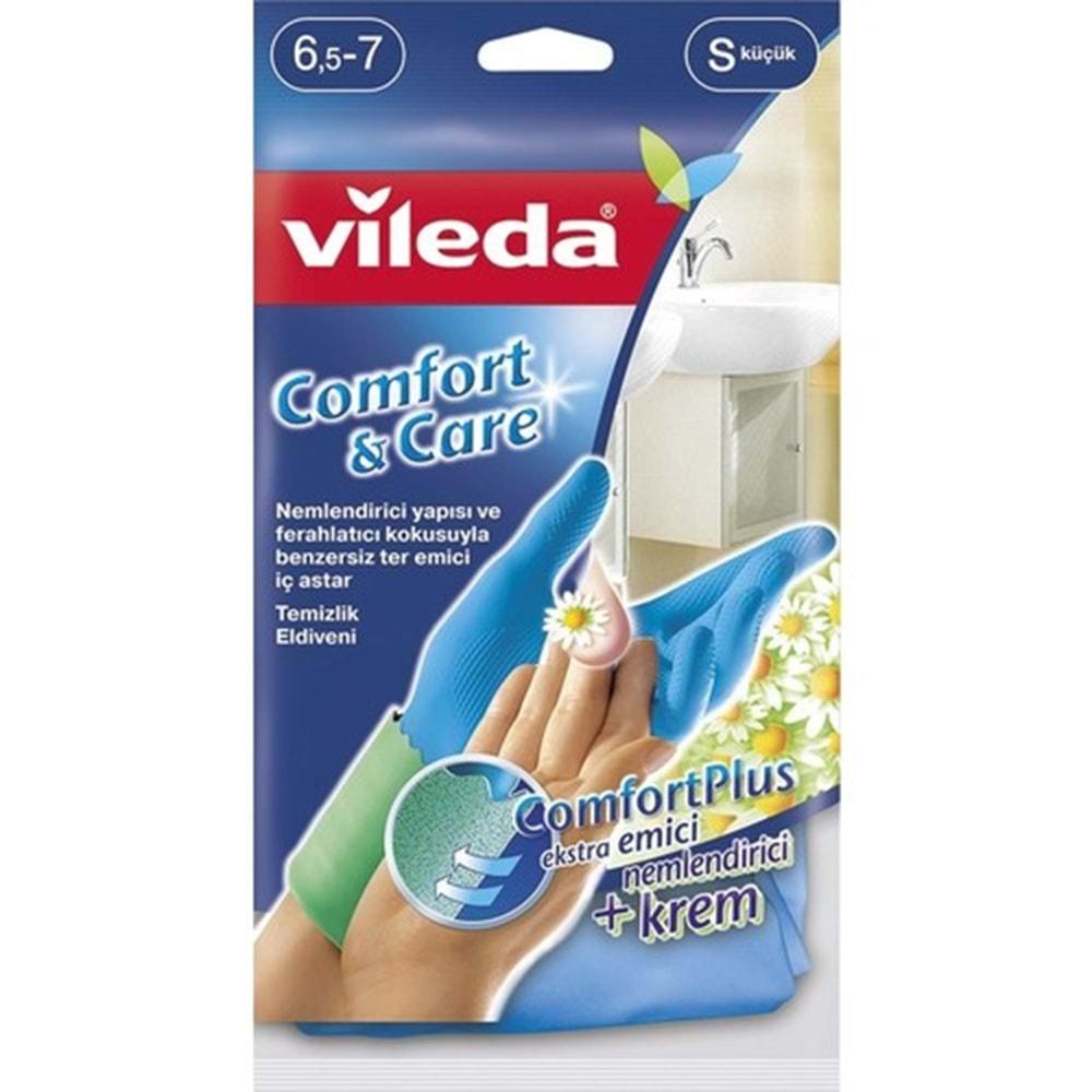 Vileda Comfort & Care Temizlik Eldiveni No:6.5-7 (Küçük)