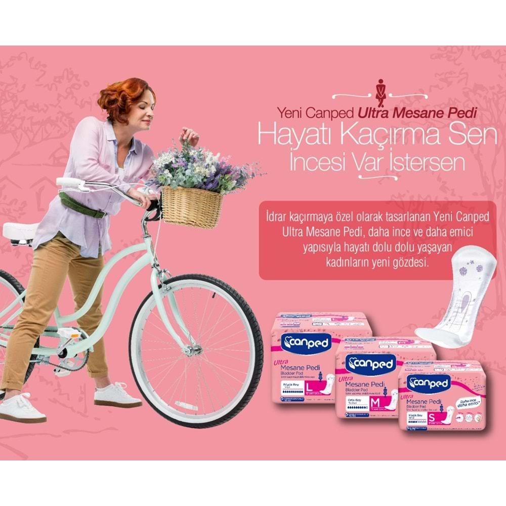 Canped Mesane Pedi Ultra L - Large - Büyük - Yoğun (İç Adet 10) Tekli Pk