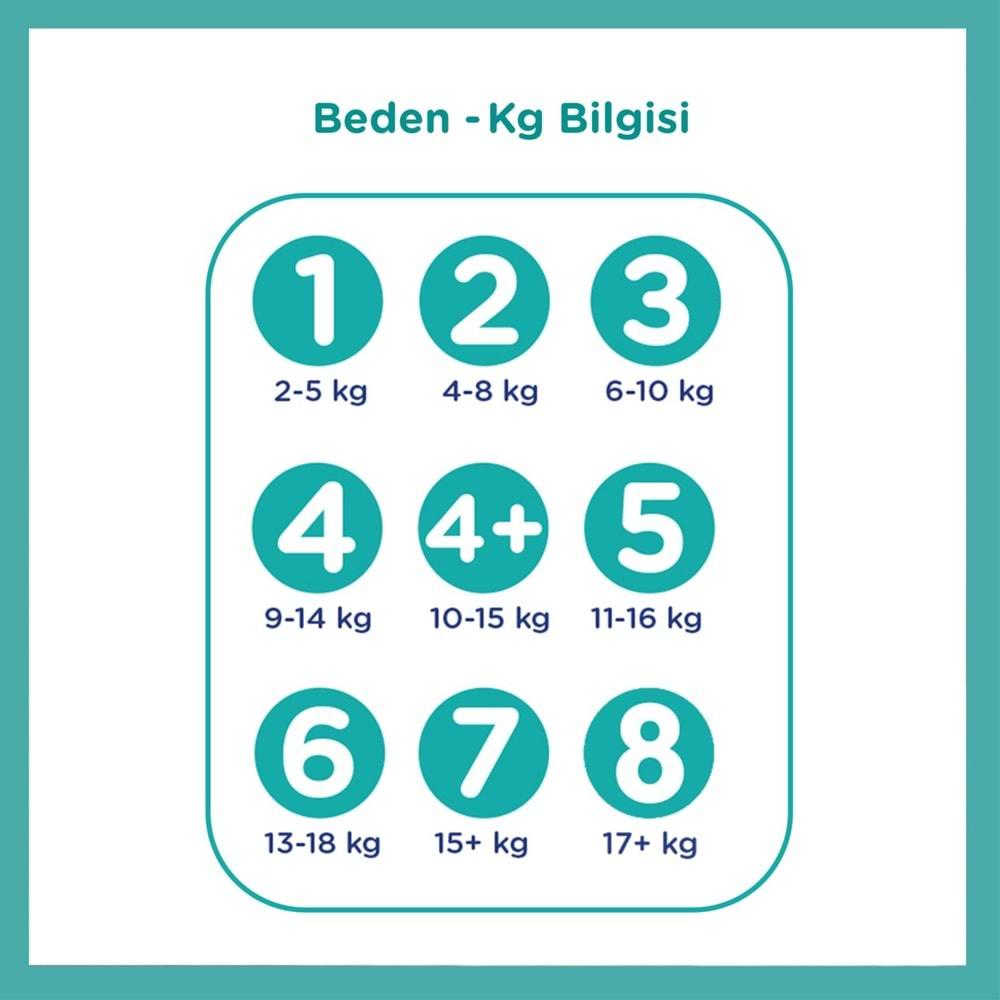 Prima Bebek Bezi Beden:4 (9-14KG) Mini 30 Adet Standart Pk