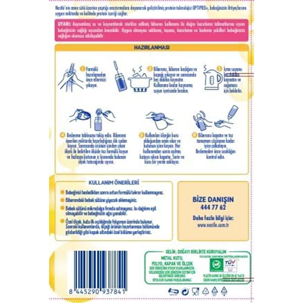 Sma Optipro 800GR No:1 Bebek Sütü (0-6 Ay)