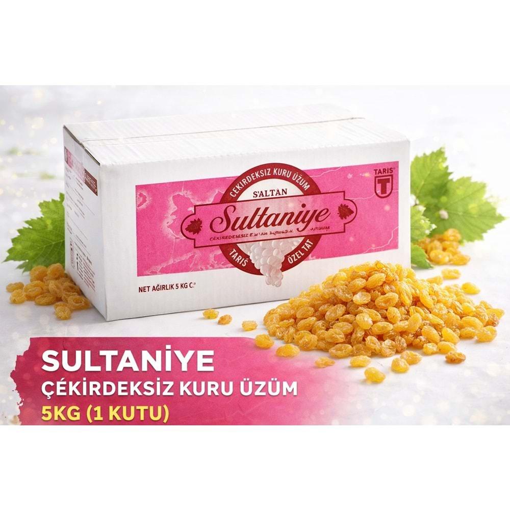 Tariş Sultaniye Çekirdeksiz Kuru Üzüm 5KG (1 Kutu)