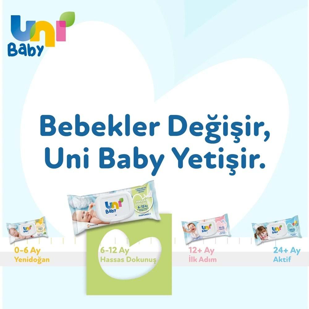 Uni Baby Islak Havlu Hassas Dokunuş 52 Yaprak (3 Lü Pk) 156 Yaprak