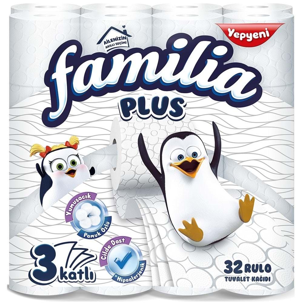 Familia Plus Tuvalet Kağıdı 3 Katlı 32 Li Paket