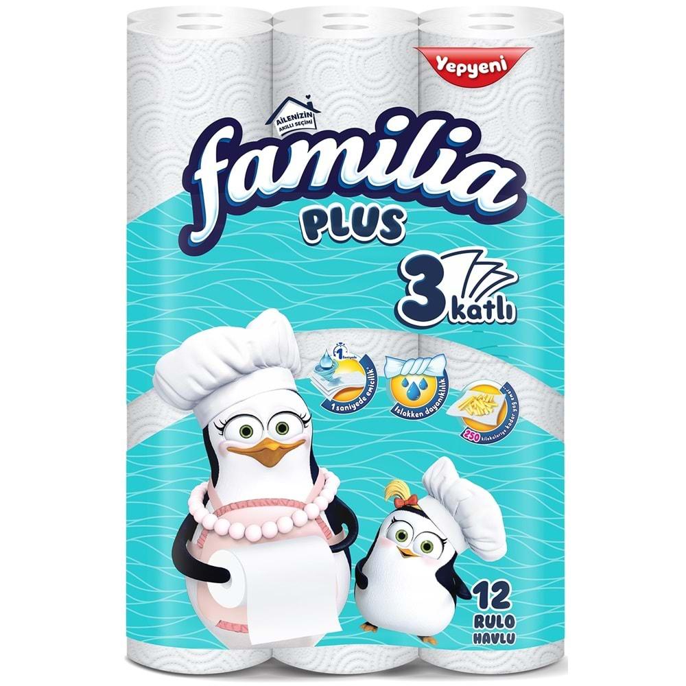 Familia Kağıt Havlu Plus 12 Li Pk (3 Katlı)