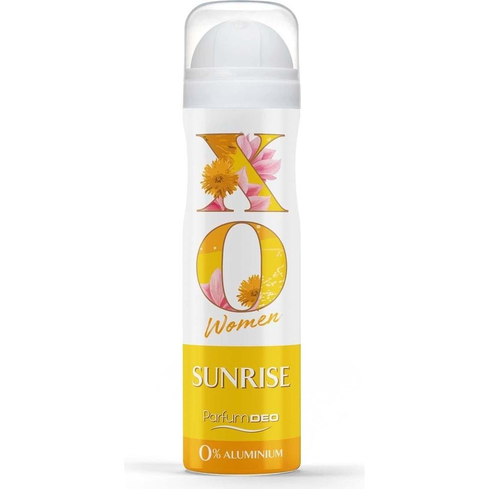 XO Deodorant 150ML Women-Kadın Sunrise