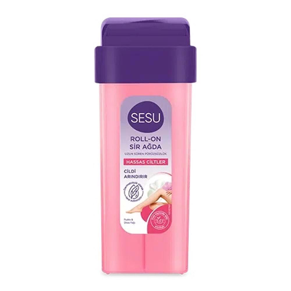 Sesu Roll-On Sir Ağda 100ML Pembe Hassas Cilt