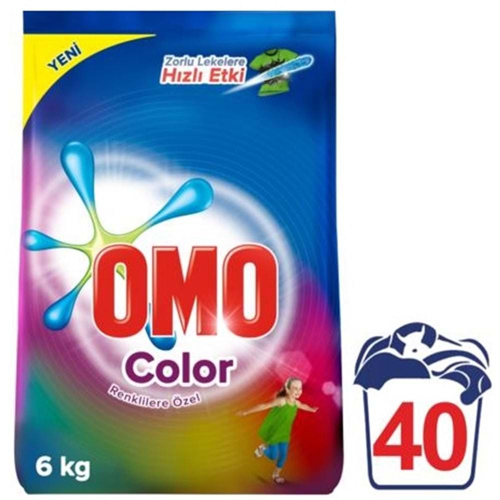 Omo Matik Çamaşır Deterjanı 6KG Color/Renkli