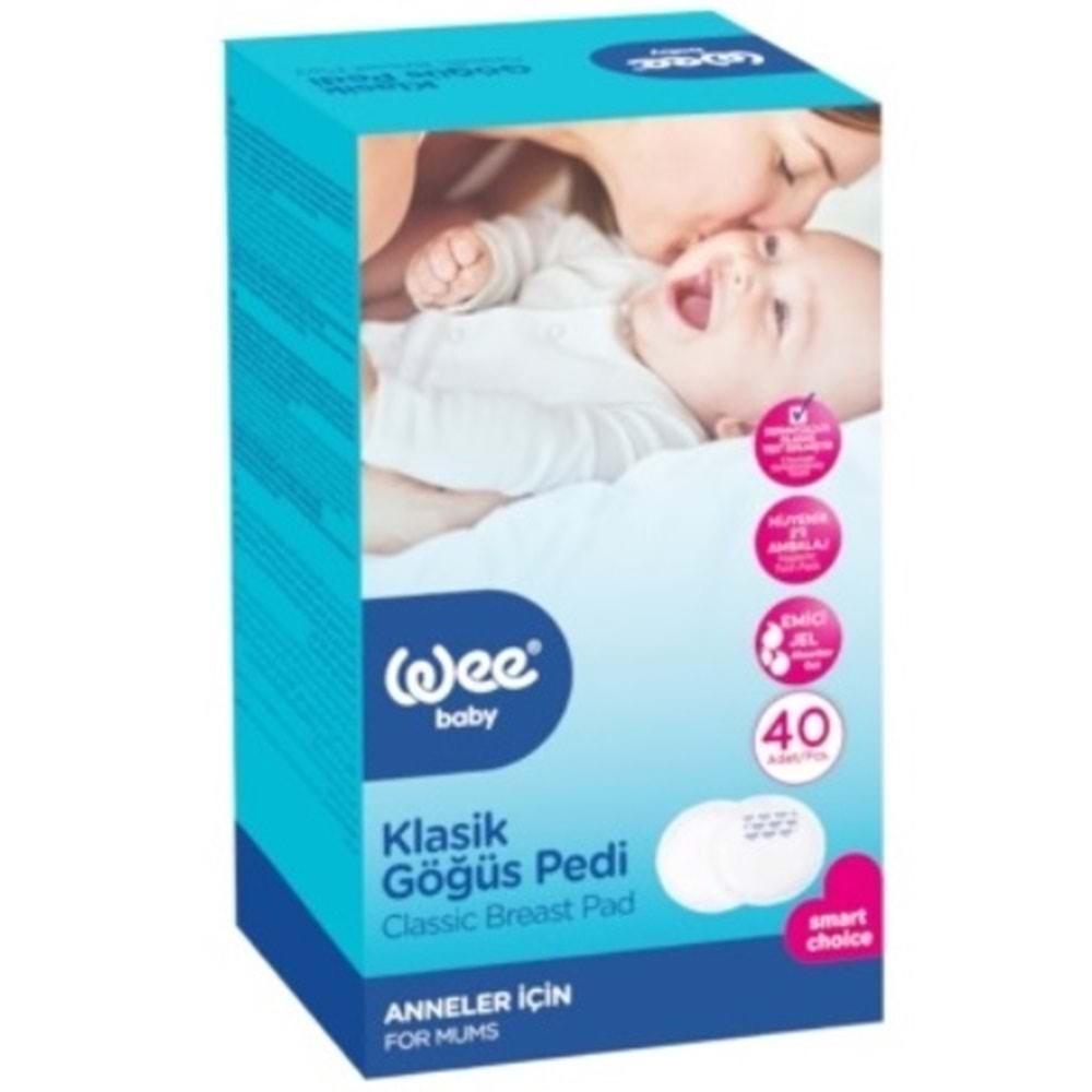 Wee Baby Klasik Göğüs Pedi (40 Lı Pk) (Wee132)