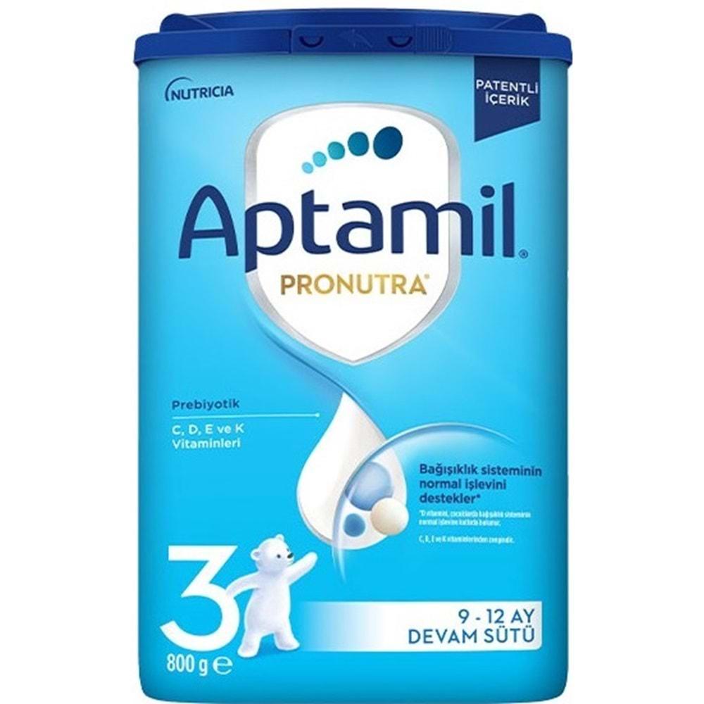Nutrıcıa Aptamil Pronutra 800GR Devam Sütü No:3 (9-12 Ay)
