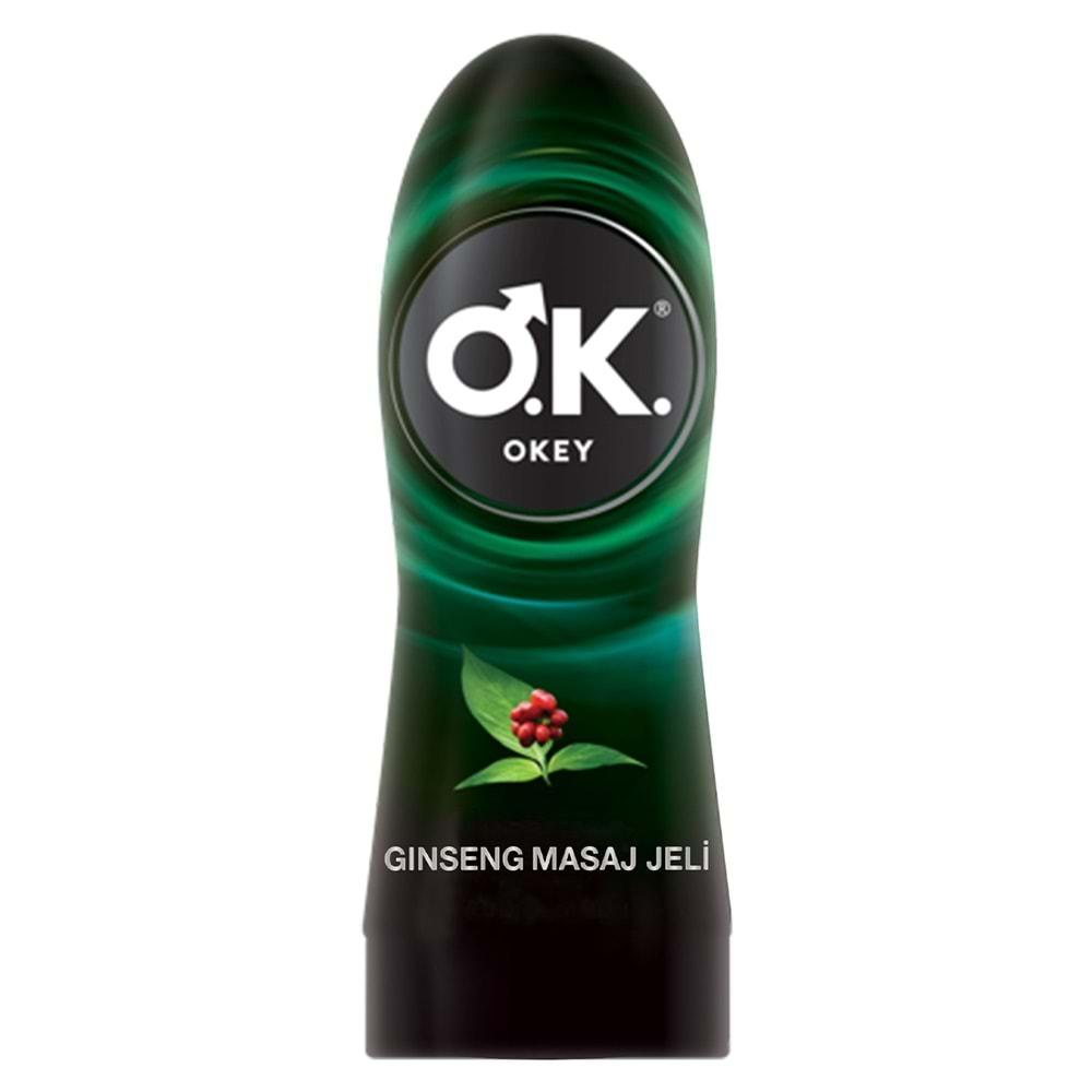 Okey Masaj Jeli 200ML Ginseng (Masaj Jeli)