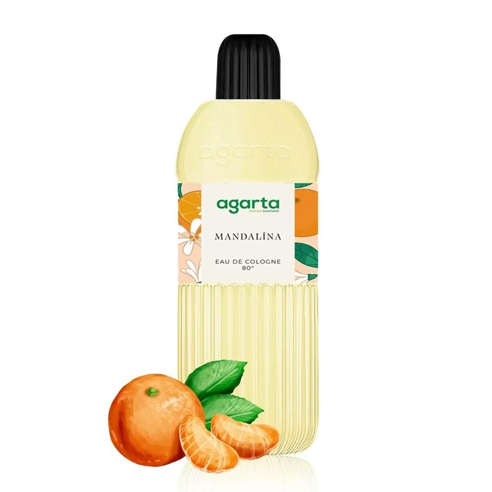 Agarta Kolonya 400 ML Mandalin 80 Derece Pet Şişe