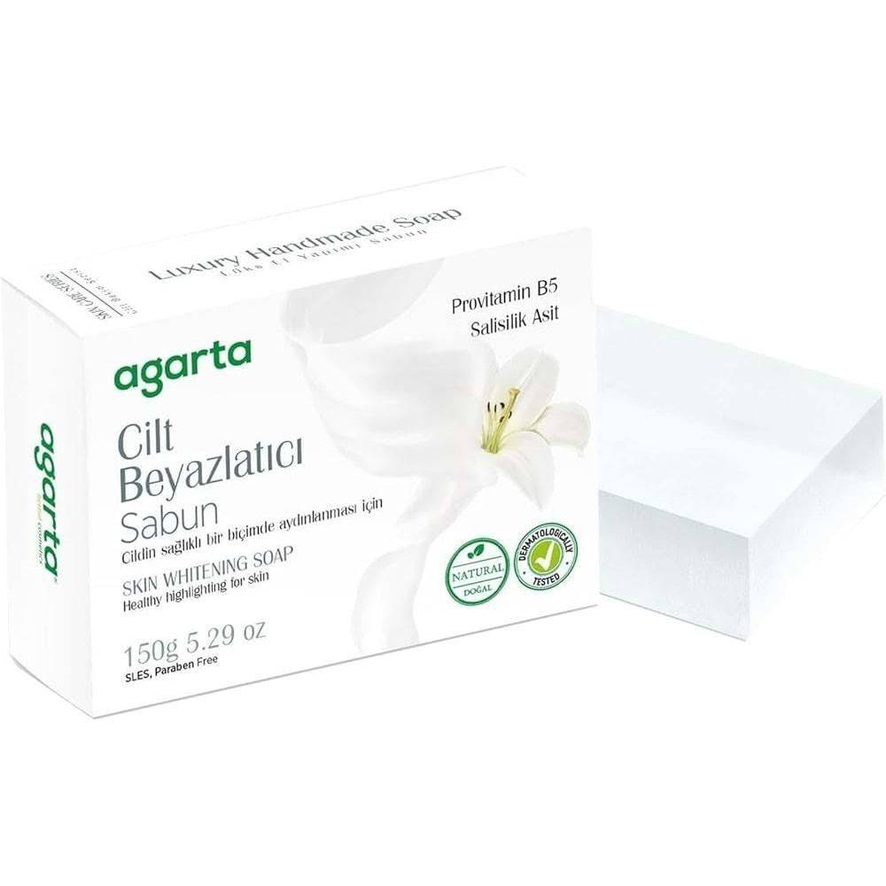 Agarta El Yapımı Doğal Sabun 150GR Cilt Beyazlatıcı