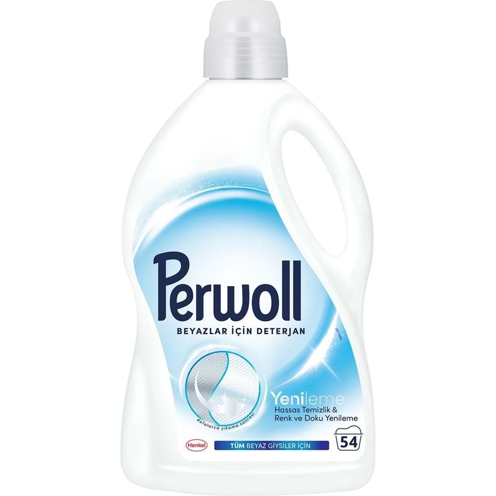 Perwoll Sıvı Çamaşır Deterjanı 2.97LT Beyaz (54 Yıkama)