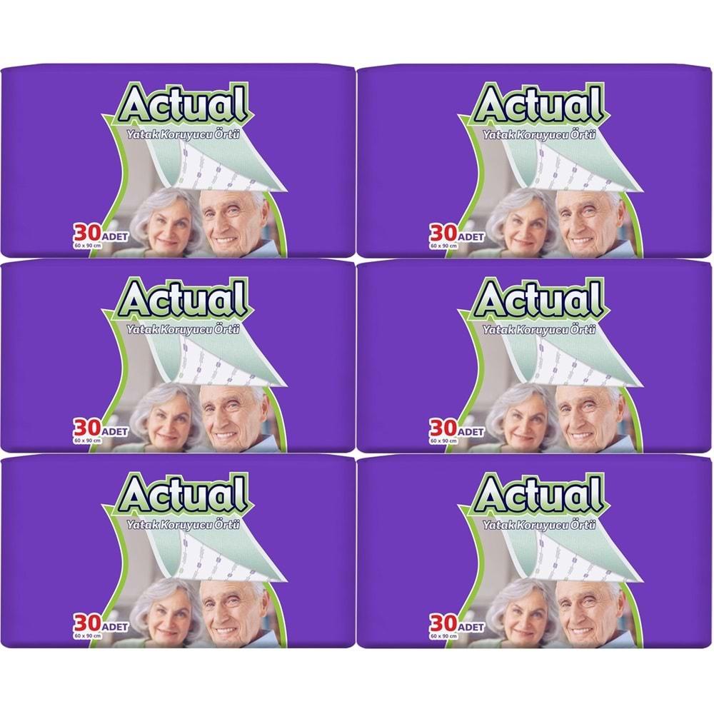 Actual Hasta Alt Açma Yatak Koruyucu Örtü 60*90CM 180 Adet (6PK*30)