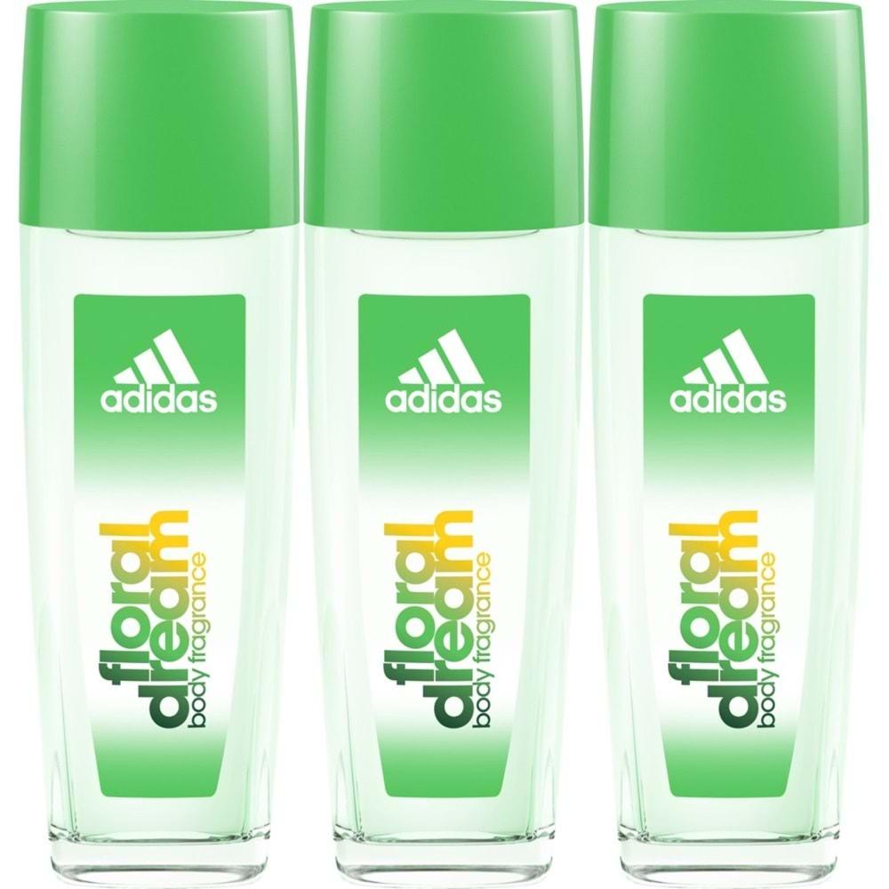 adidas Deodorant 75ML Women-Kadın Floral Dream Natural (3 Lü Set)