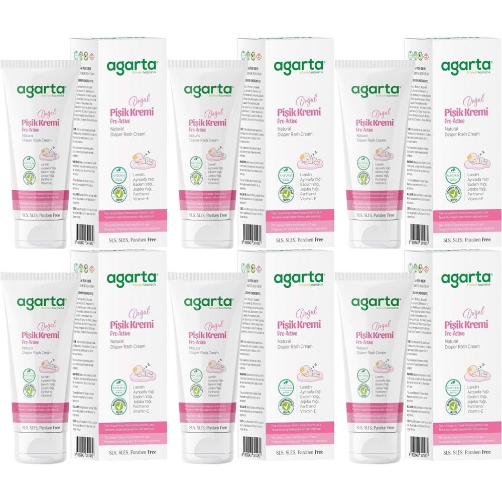 Agarta Doğal Pişik Kremi 100ML (6 Lı Set)