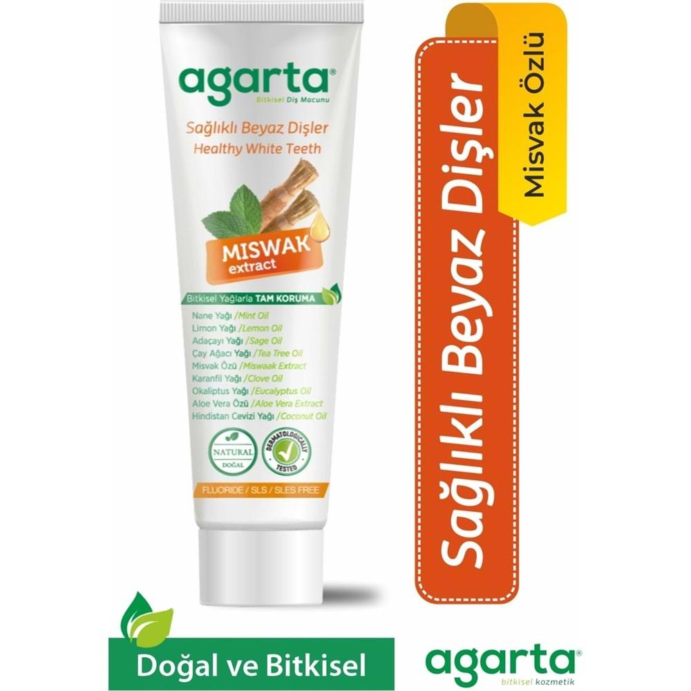 Agarta Doğal Diş Macunu 100ML Karma (6 Lı Set) Avantaj Paket