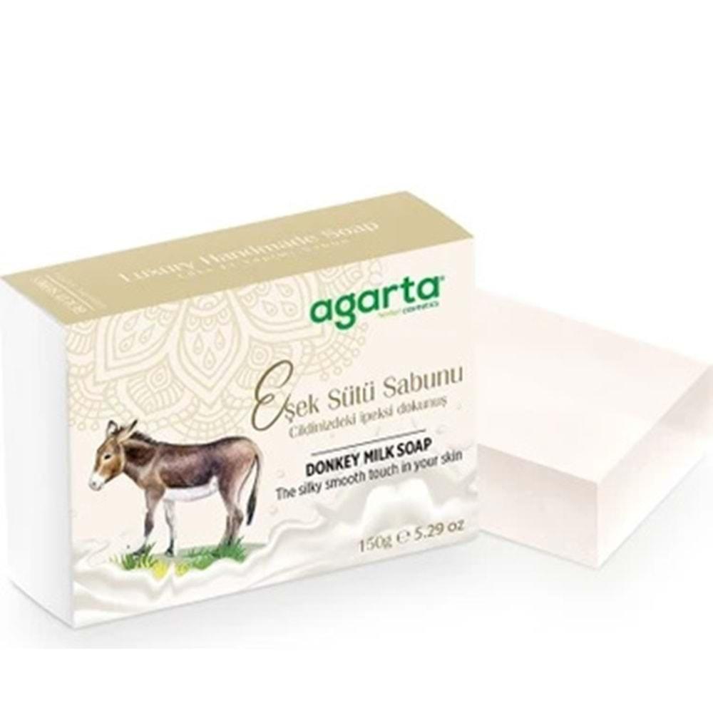 Agarta El Yapımı Doğal Sabun 150GR Eşek Sütü (5 Li Set)
