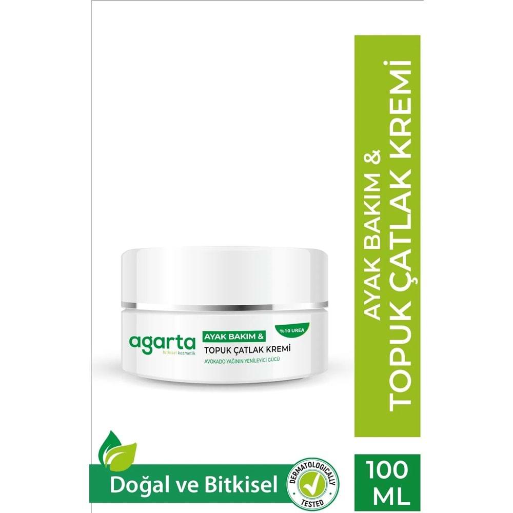 Agarta Ayak ve Topuk Çatlak Bakım Kremi 100ML (6 Lı Set)