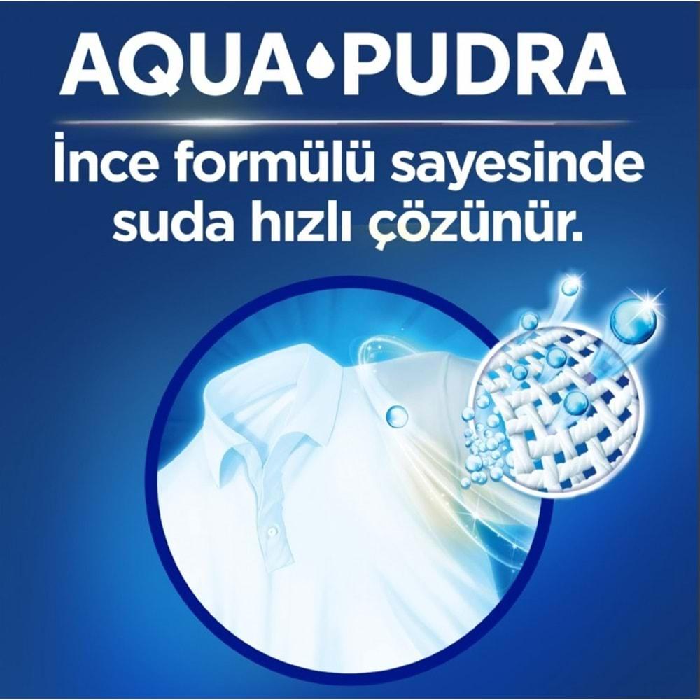 Alo Matik Toz Çamaşır Deterjanı 18KG Kar Çiçeği Ferahlğı / Renkliler ve Beyazlar (3PK*6KG) (120 Yıkama)