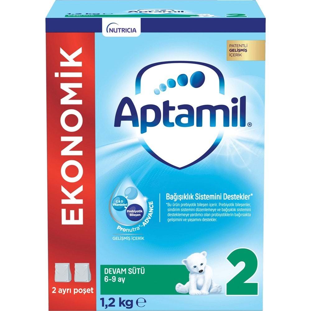 Nutrıcıa Aptamil 1200GR Devam Sütü No:2 (6-9 Ay) (6 Lı Set)