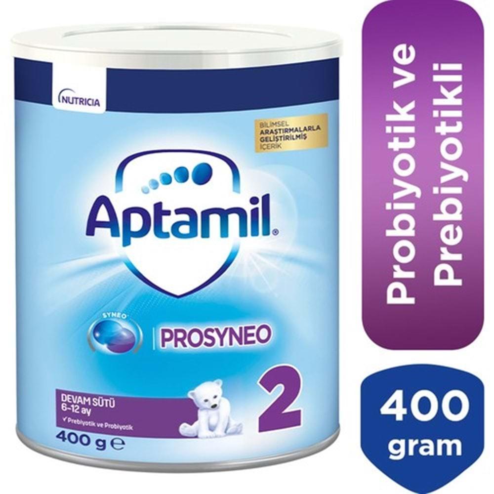 Nutrıcıa Aptamil Prosyneo Bebek Sütü 400GR No:2 (6-12 Ay) (3 Lü Set)