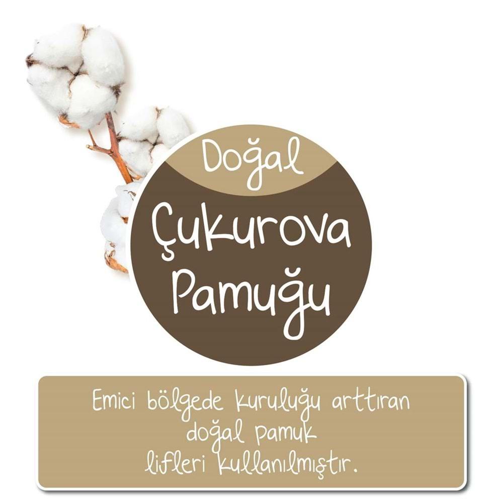 Baby Turco Bebek Bezi Doğadan Beden:2 (3-6Kg) Mini 210 Adet Jumbo Mega Pk