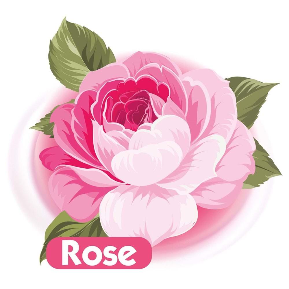 Baby Turco Islak Havlu Mendil 90 Yaprak Gül/Rose 48 Li Set 4320 Yaprak Plastik Kapaklı