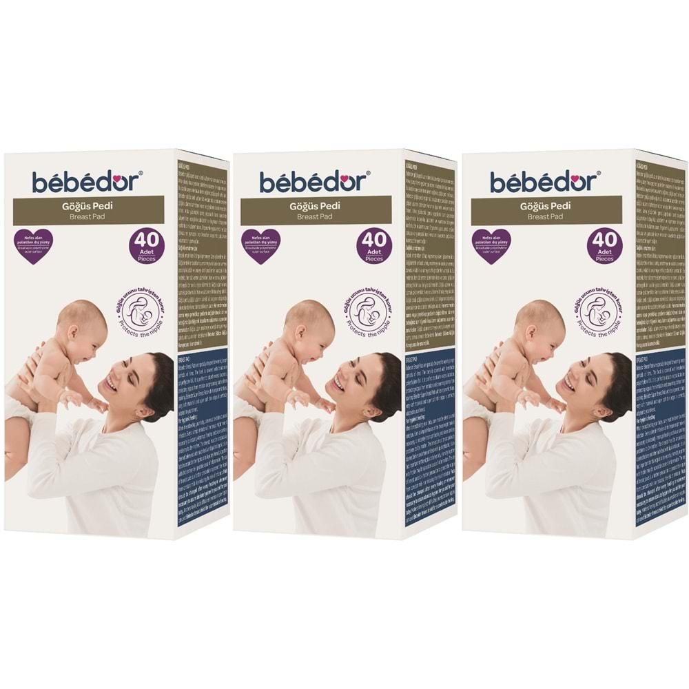 Bebedor Göğüs Pedi 120 Adet (3PK*40)