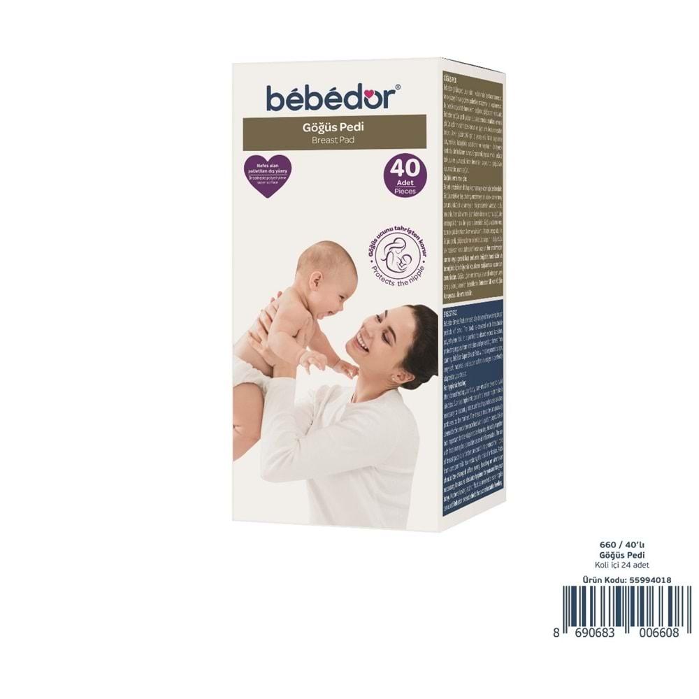 Bebedor Göğüs Pedi 120 Adet (3PK*40)