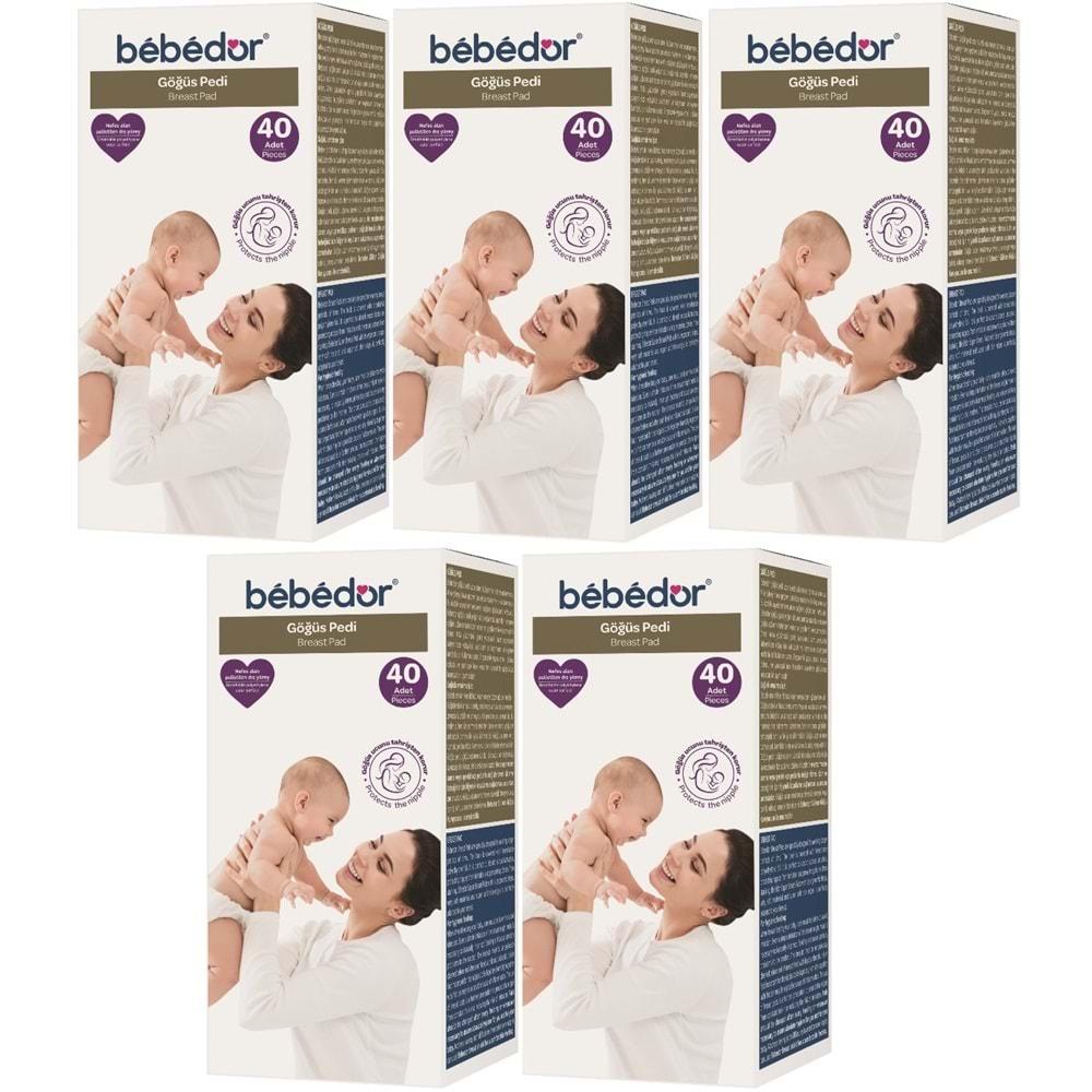 Bebedor Göğüs Pedi 200 Adet (5PK*40)