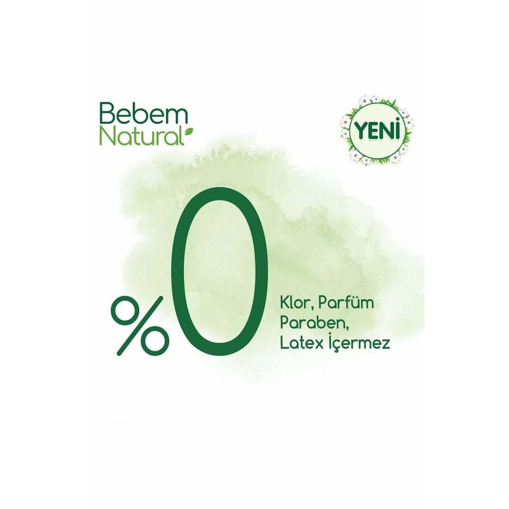 Bebem Bebek Bezi Natural Beden:6 (15+Kg) Extra Large 256 Adet Avantaj Ultra Fırsat Pk