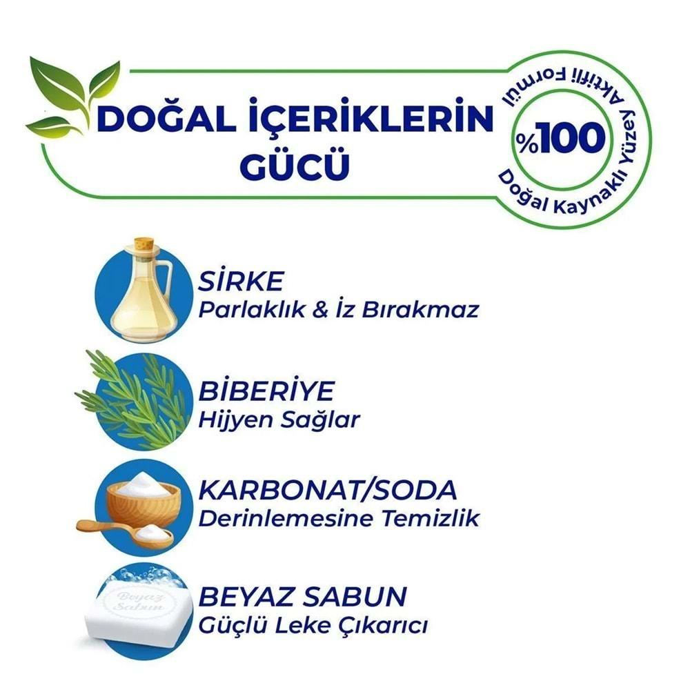 Bingo Clean Yüzey Temizlik Havlusu 96 Yaprak Beyaz Sabun Plastik Kapaklı (9 Lu Set) 864 Yaprak