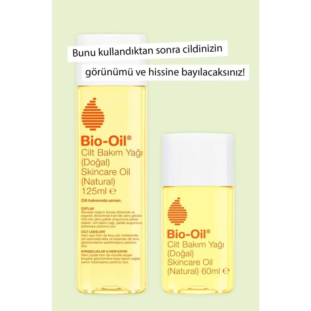 Bio-Oil %100 Natural Çatlak & Leke Karşıtı Nemlendirici Doğal Cilt Bakım Yağı 125ML (6 Lı Set)