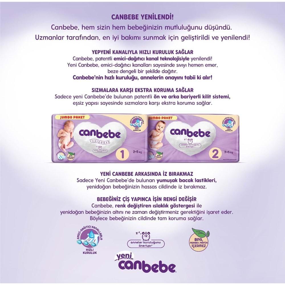 Canbebe Bebek Bezi Beden:6 (15-27Kg) Extra Large 128 Adet Avantaj Fırsat Pk
