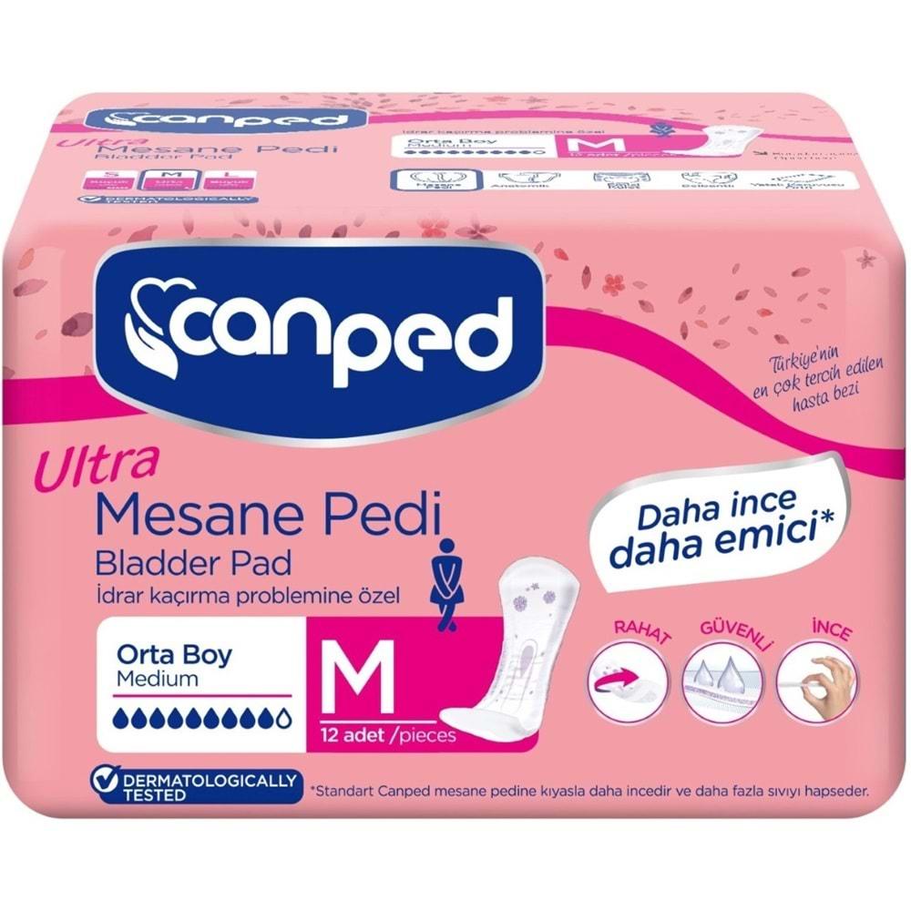 Canped Mesane Pedi Ultra Medium-Orta 216 Adet (18PK*12)