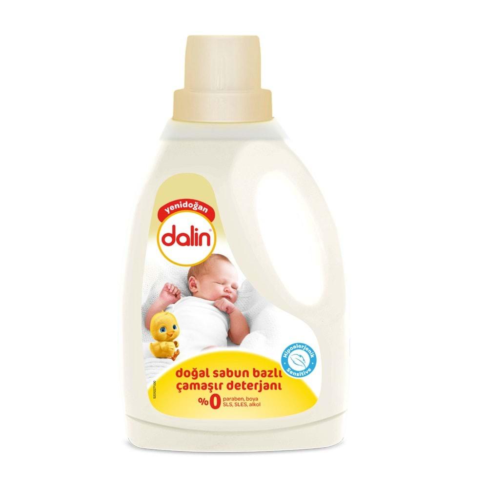 Dalin Çamaşır Deterjanı 1500ML Sensitive Sabun Kokulu (3 Lü Set)