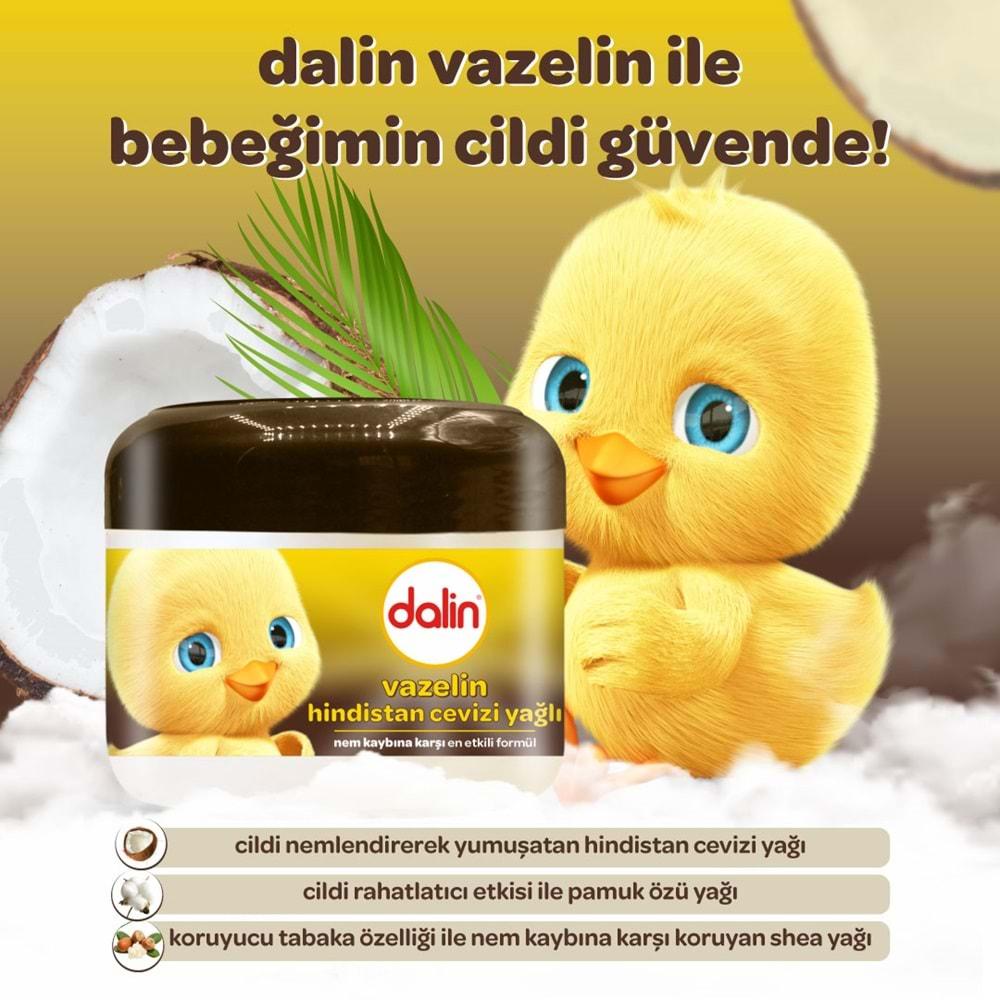 Dalin Vazelin 100ML Hindistan Cevizi Yağlı (6 Lı Set)