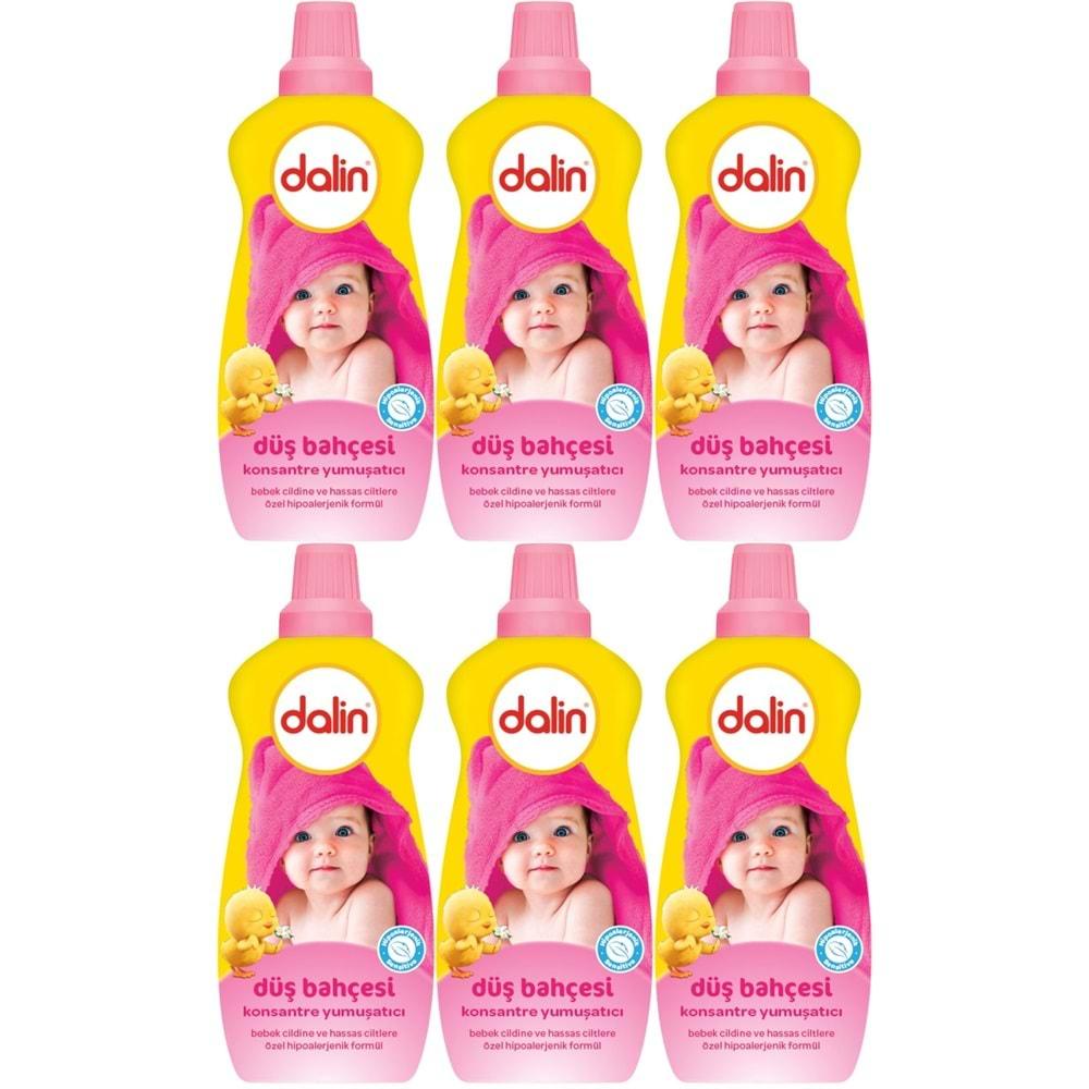 Dalin Çamaşır Yumuşatıcı Konsantre 1200ML Düş Bahçesi (6 Lı Set)