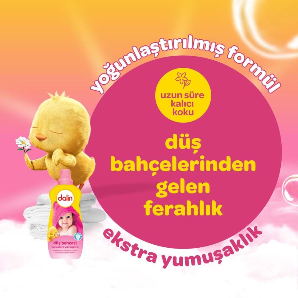 Dalin Çamaşır Yumuşatıcı Konsantre 1200ML Düş Bahçesi (6 Lı Set)