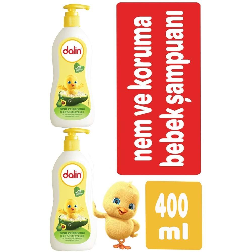 Dalin Nem Koruma Saç&Vücut Şampuanı 400ML (2 Li Set)
