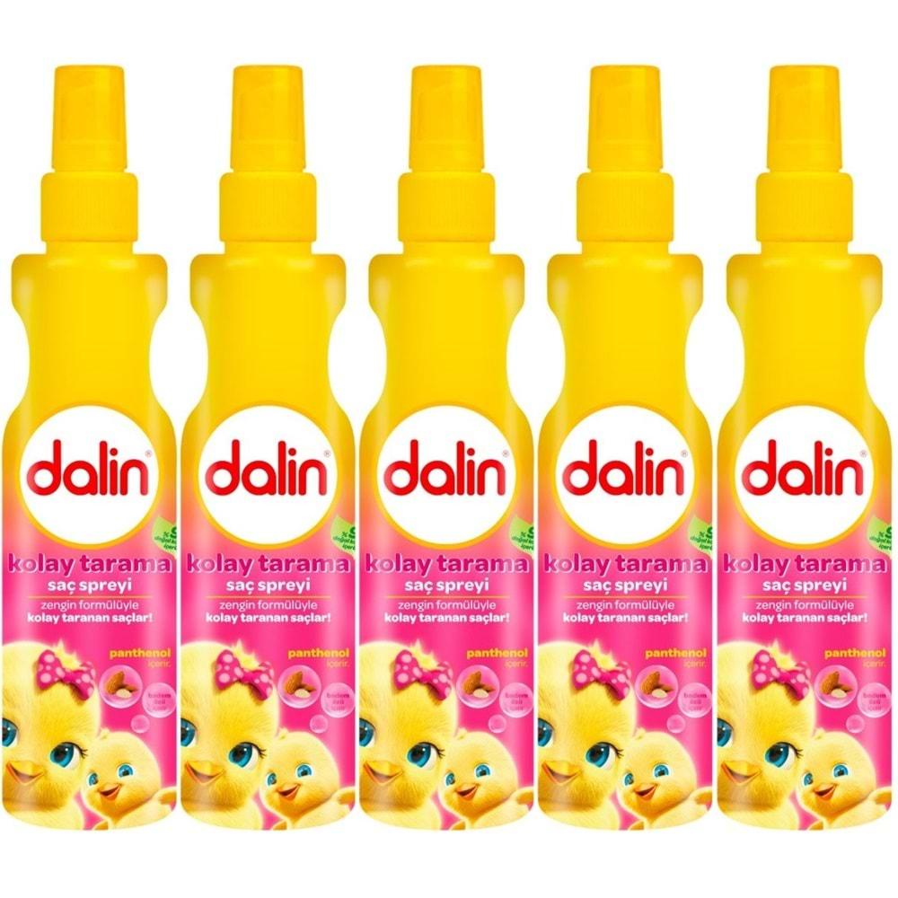 Dalin Kolay Saç Tarama Spreyi 200ML Badem Özlü (6 Lı Set)